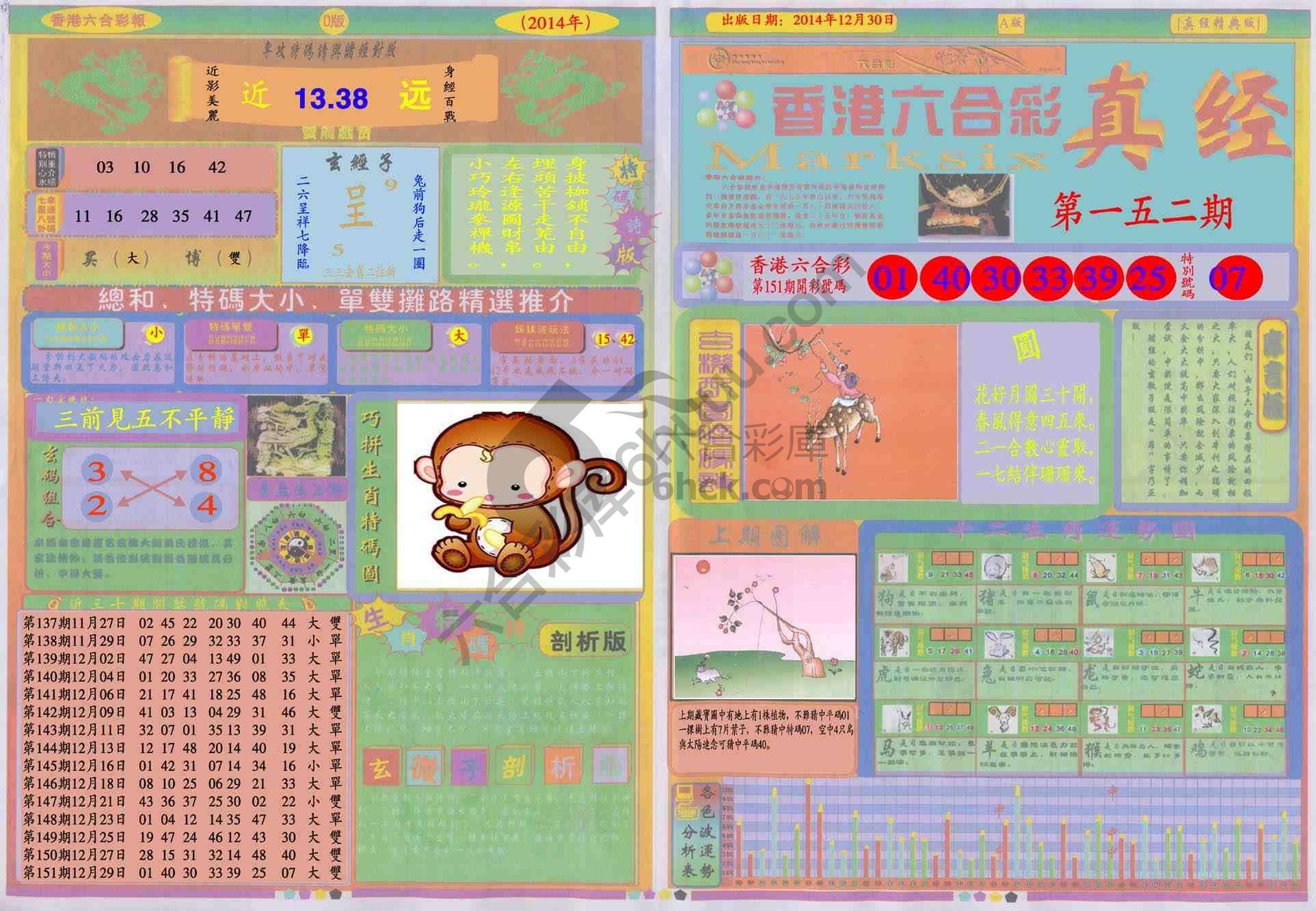 香港六合彩真经