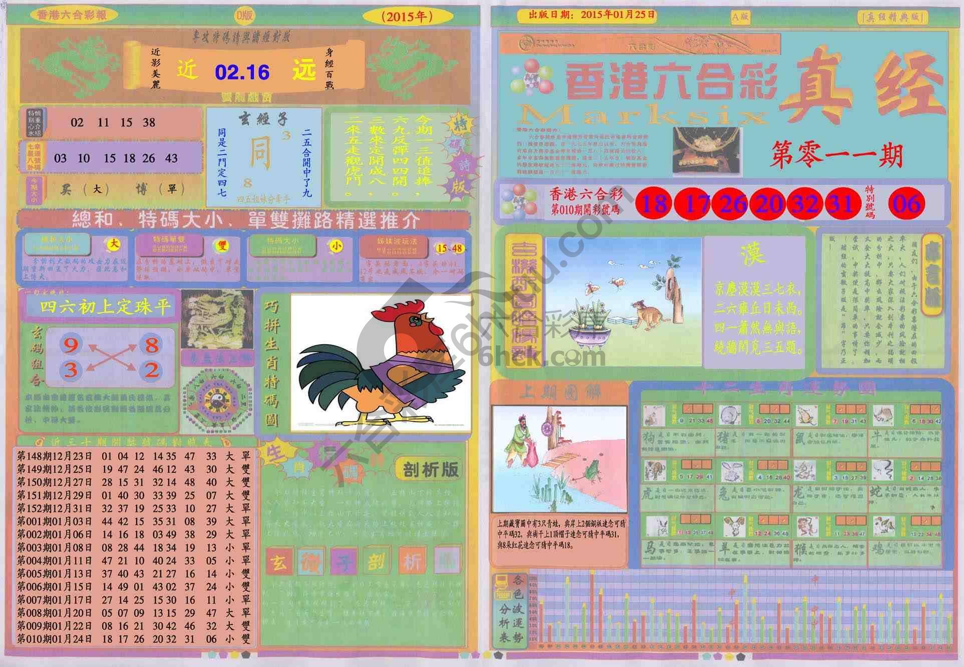 香港六合彩真经