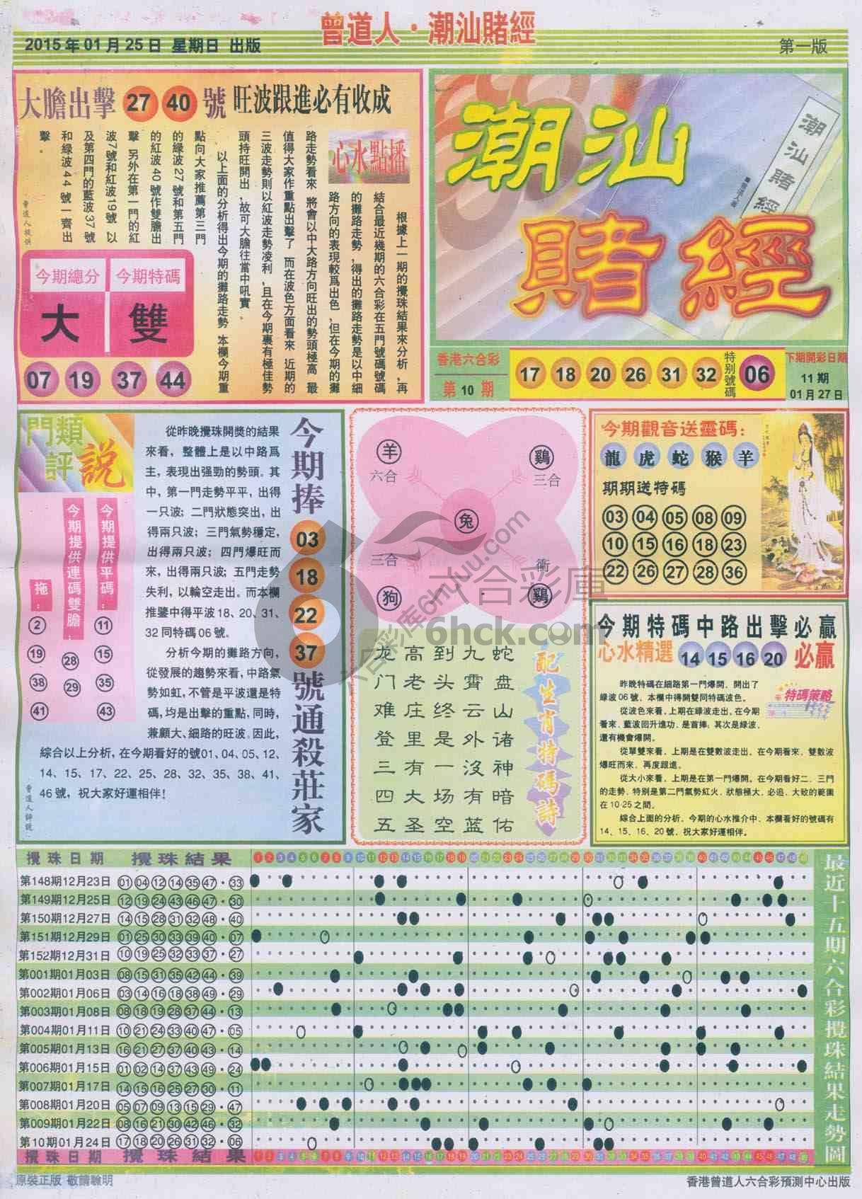 曾道人潮汕赌经