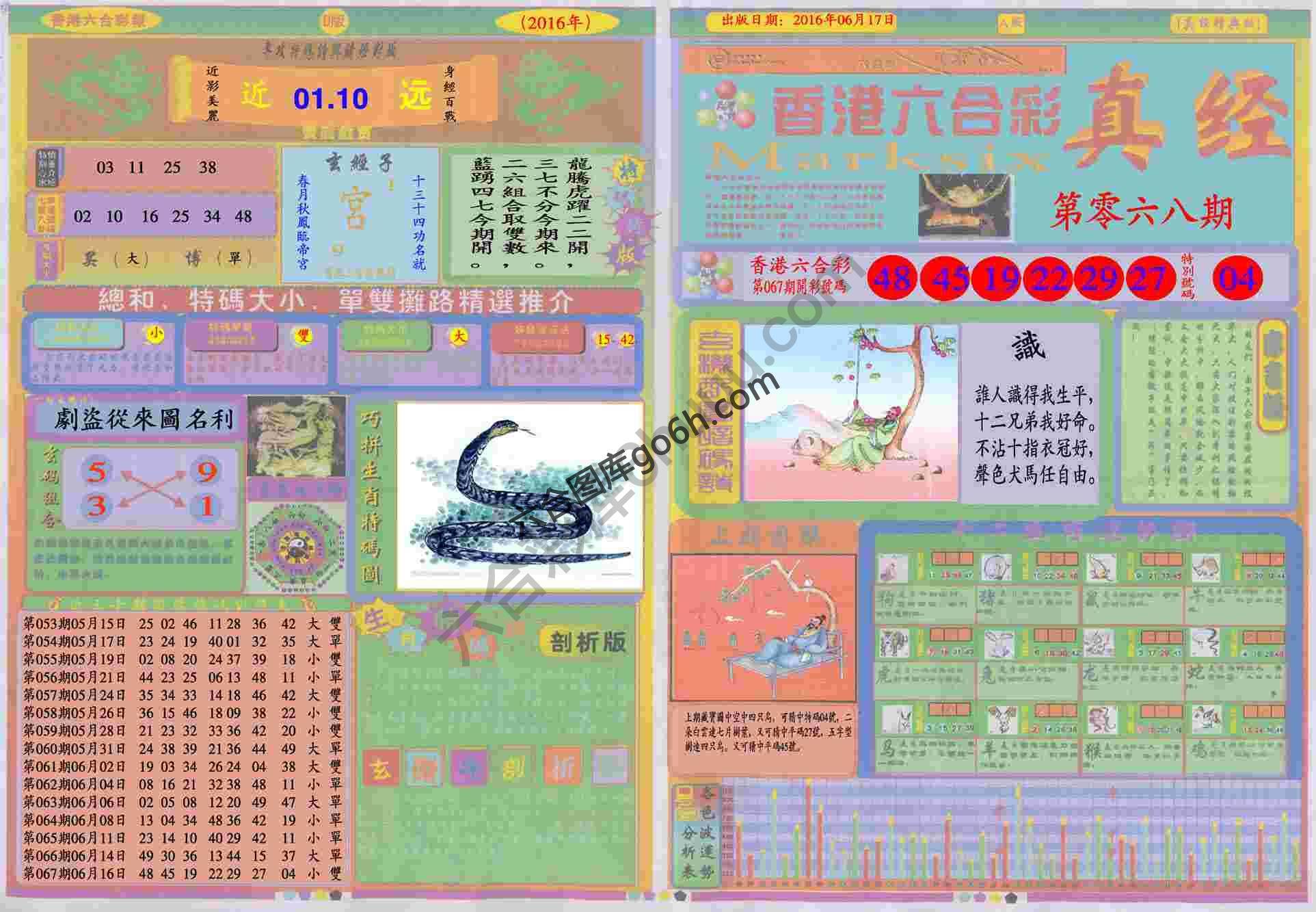 香港六合彩真经