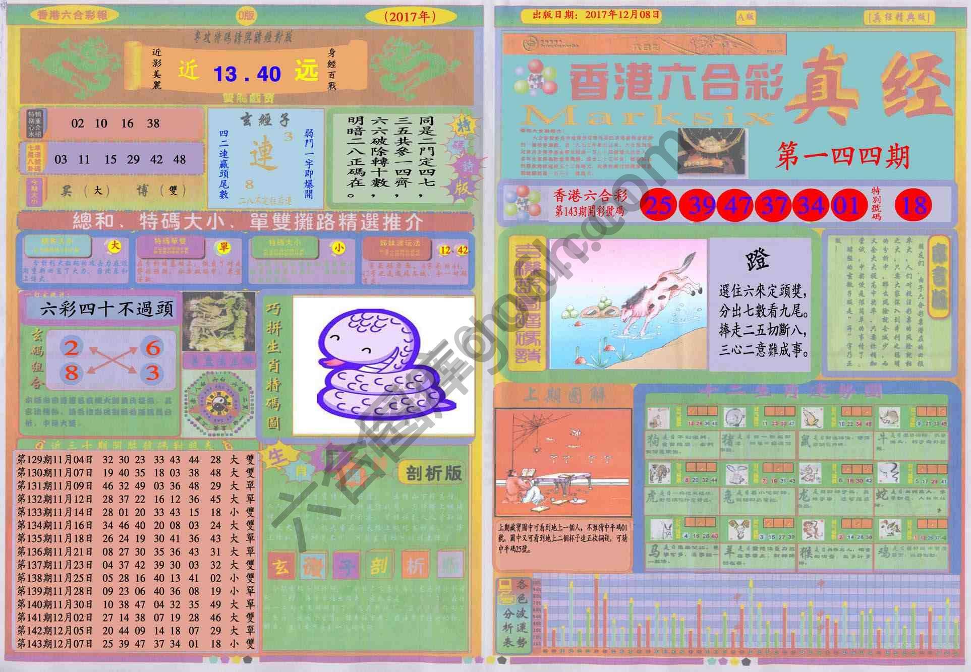 香港六合彩真经