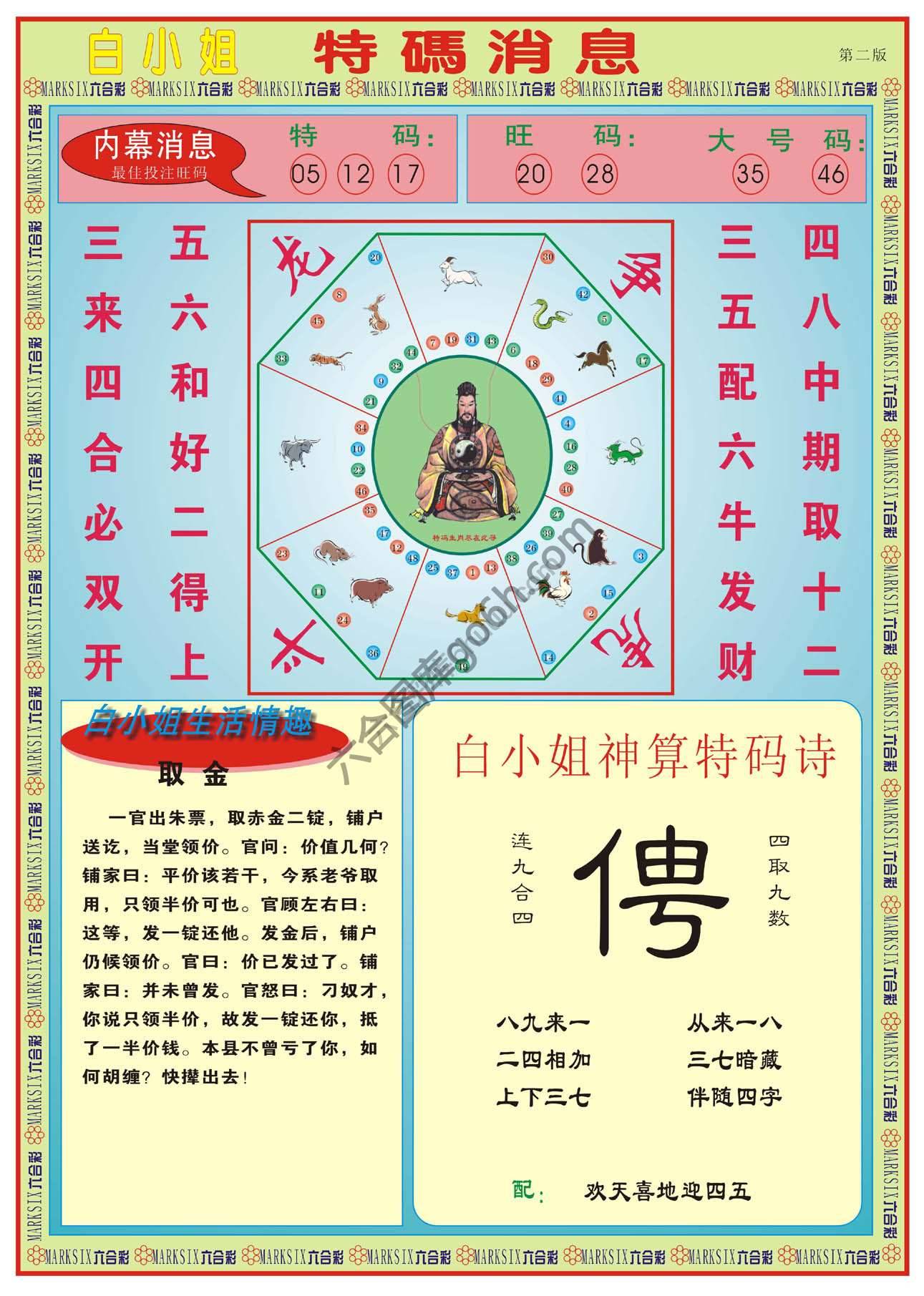 白小姐特码消息