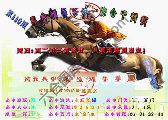 马会传真综合报