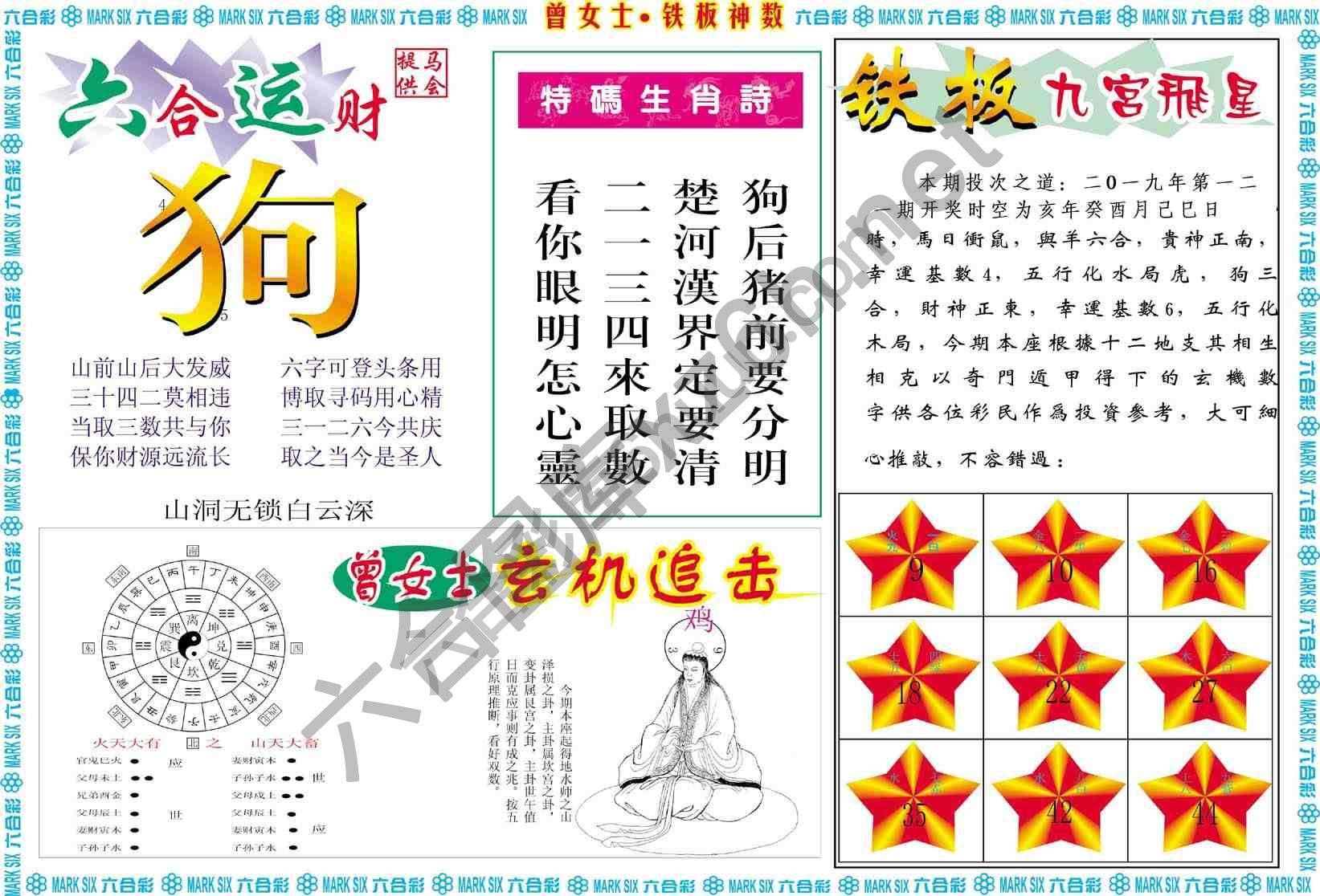 曾女士铁板神数