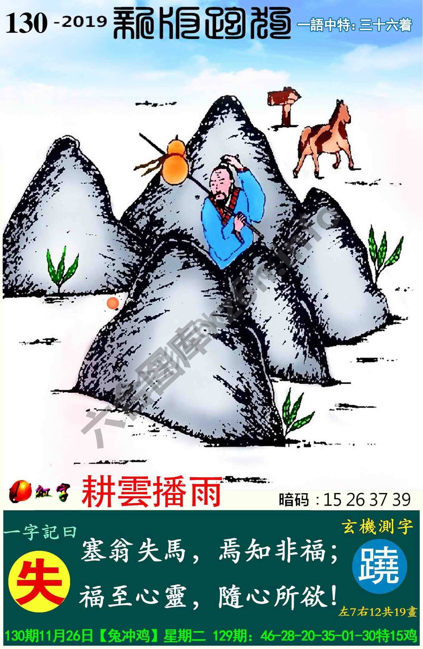 跑狗图（新版）