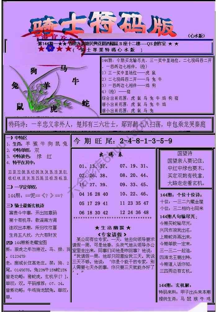 另类骑士特码版