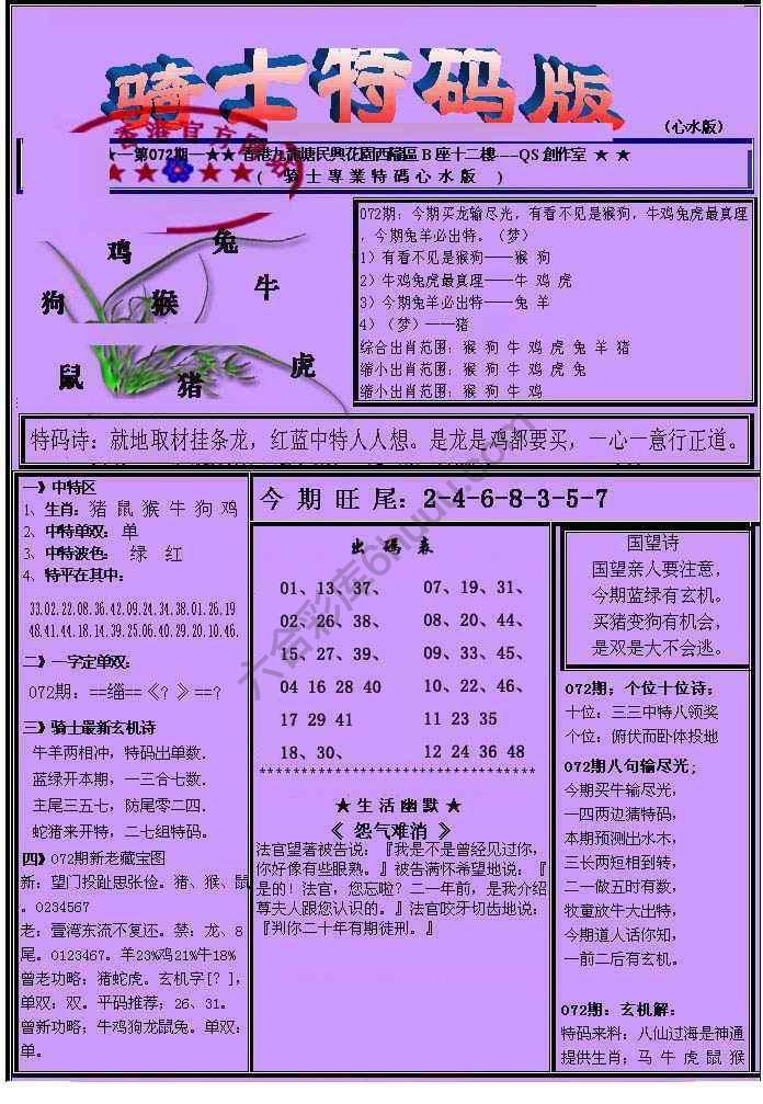 另类骑士特码版