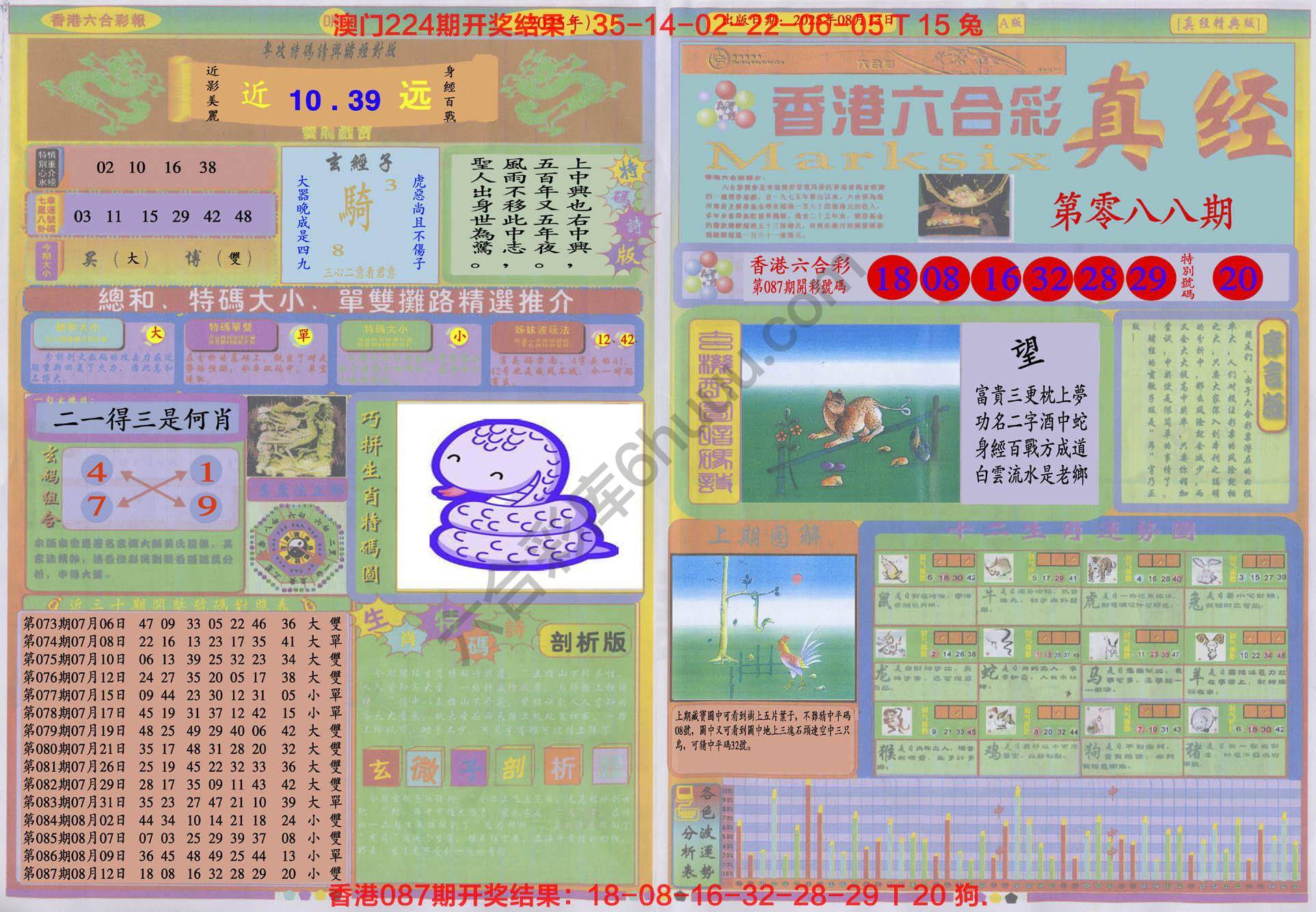 香港六合彩真经