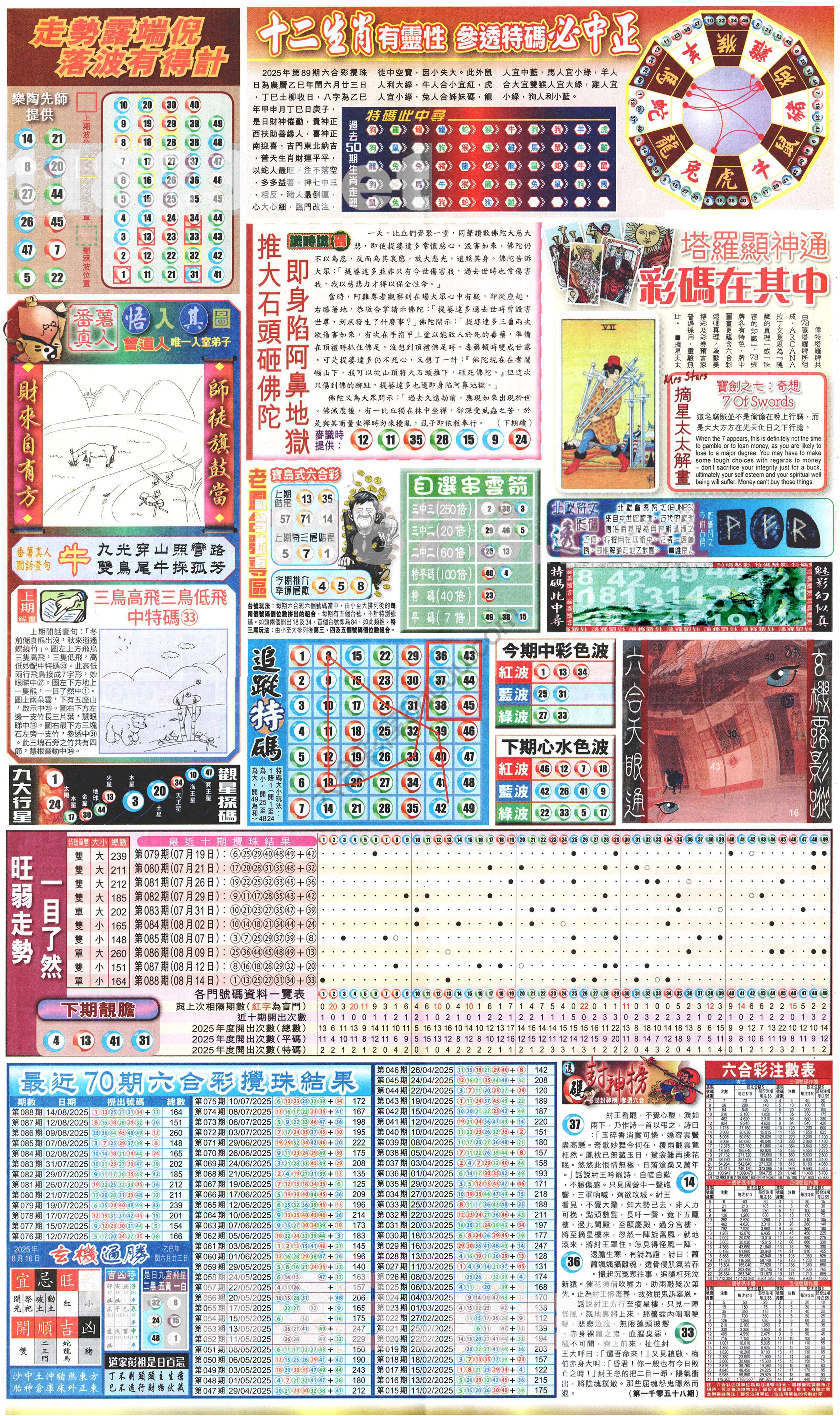 新报六合彩玄机