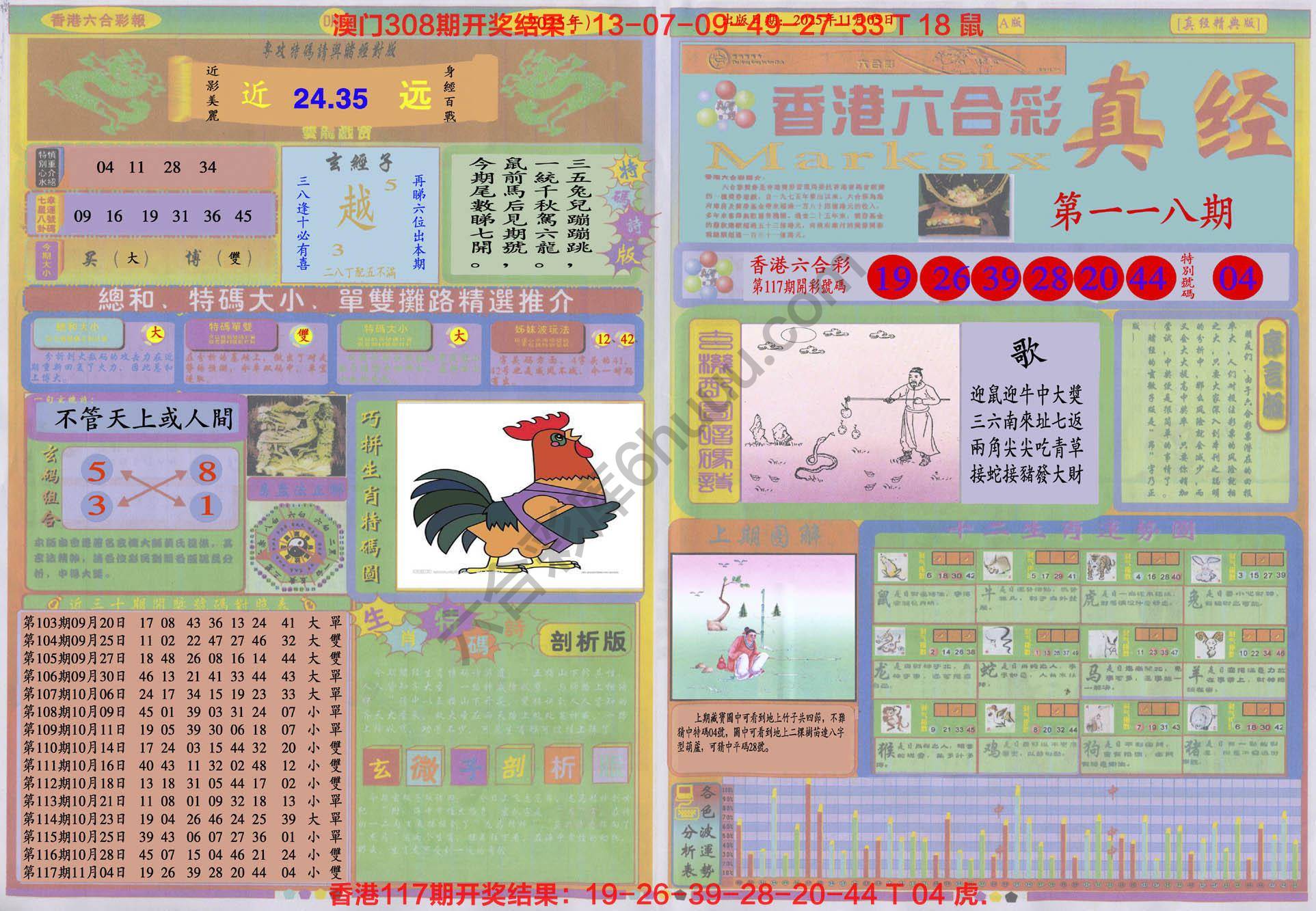 香港六合彩真经