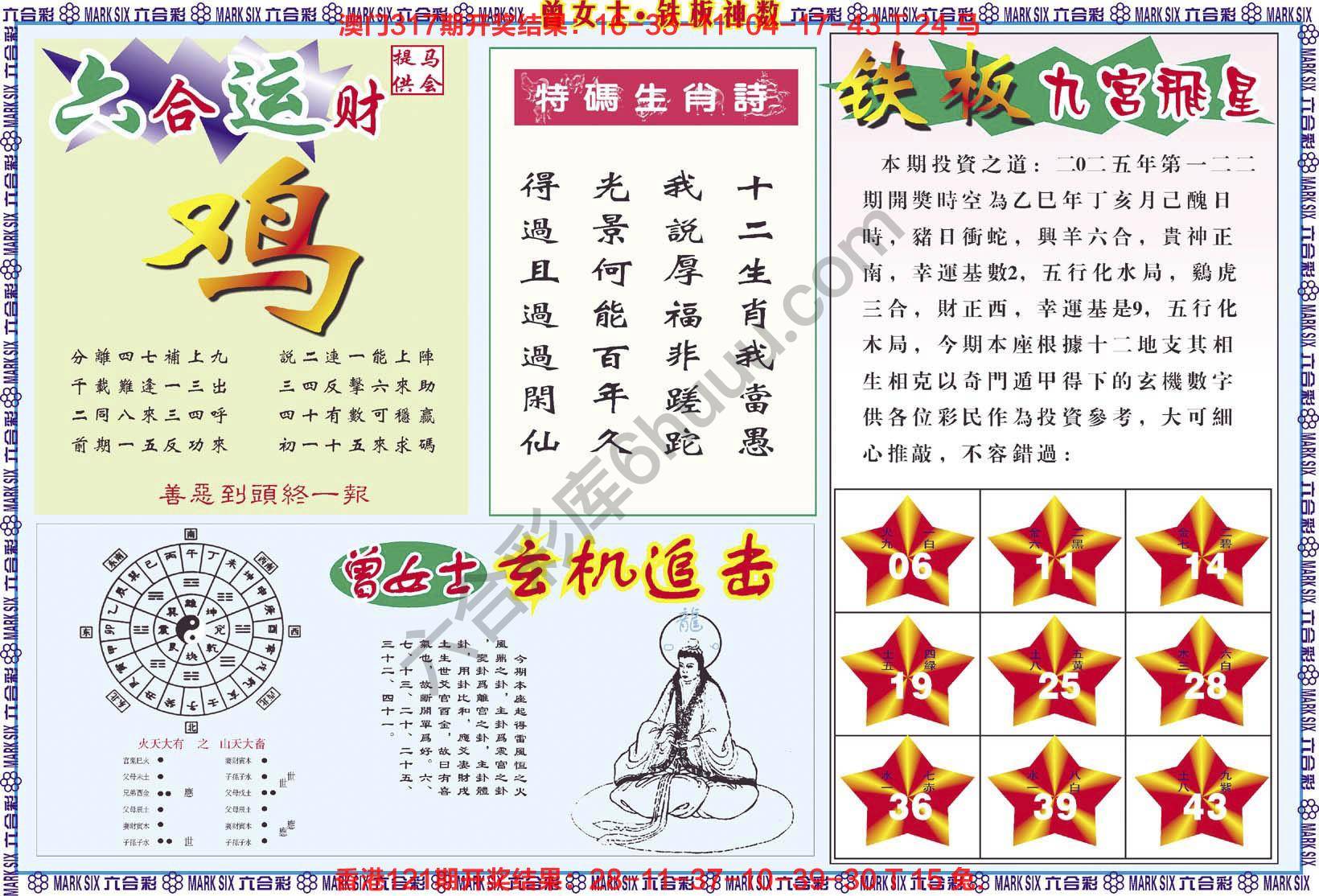 曾女士铁板神数