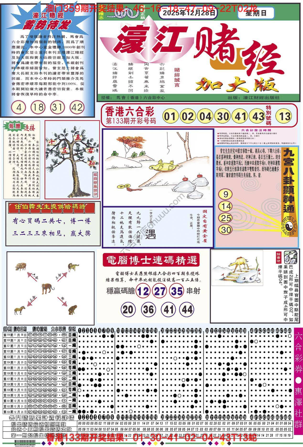 濠江赌经（加大版）