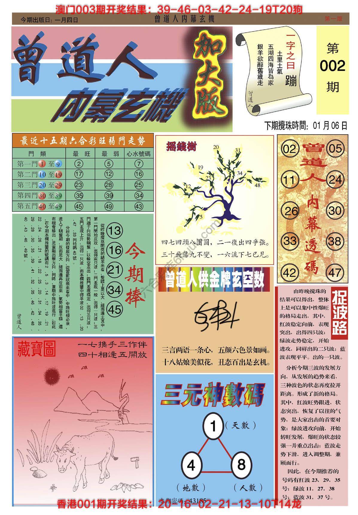 曾道人内幕玄机（加大版）