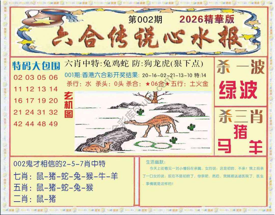 六合传说心水报