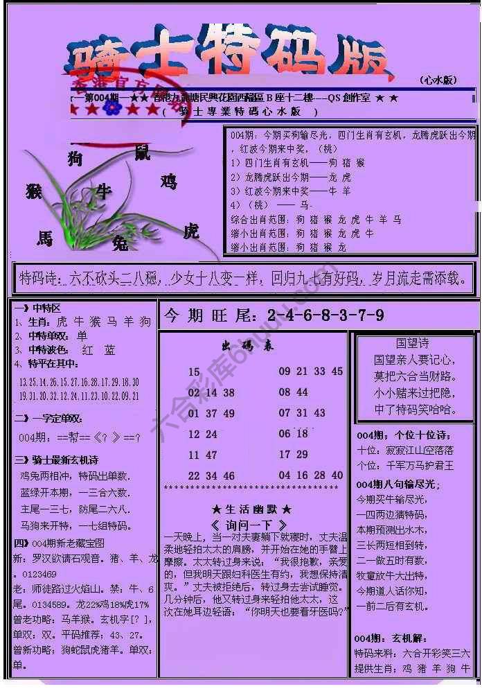 另类骑士特码版