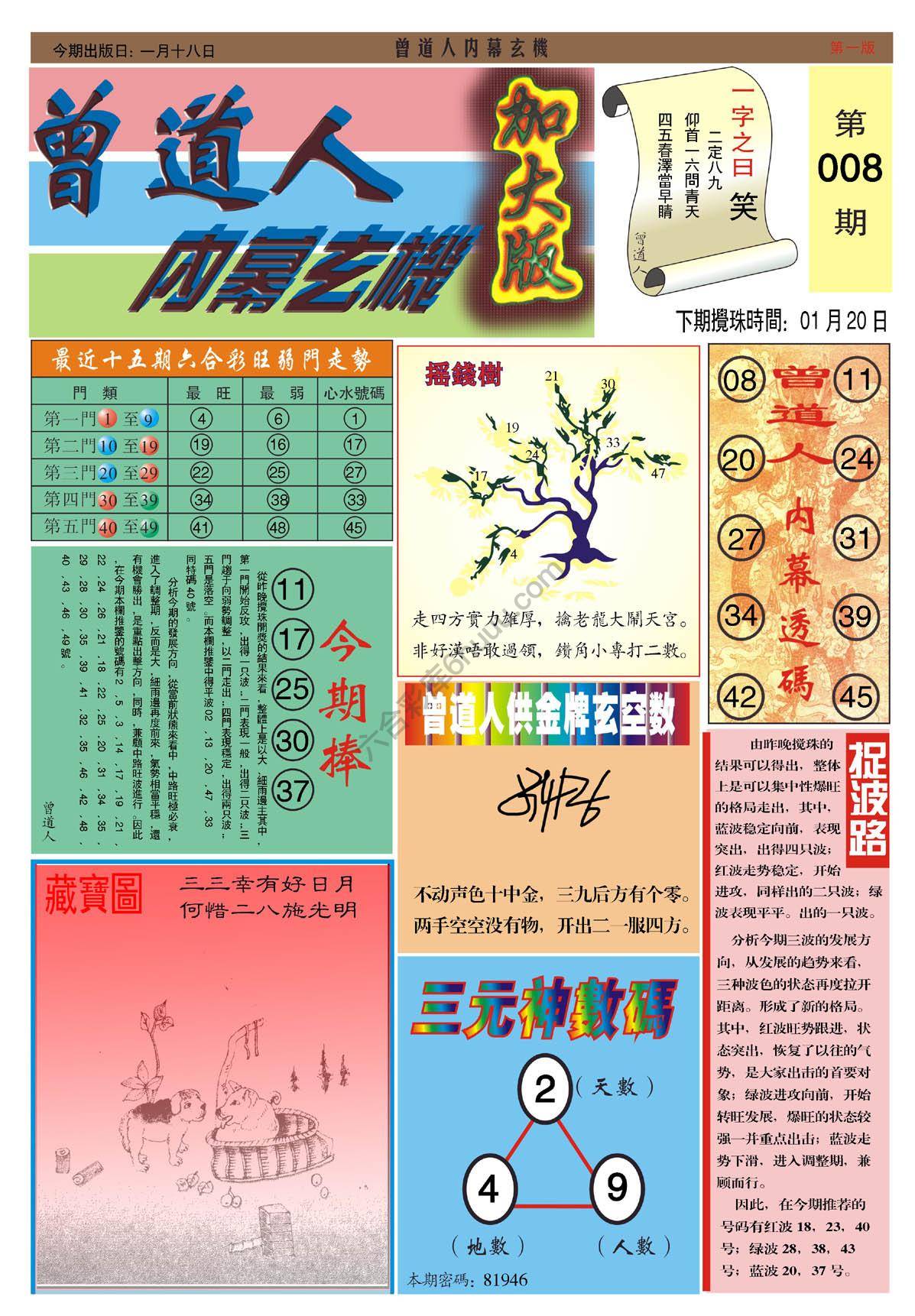 曾道人内幕玄机（加大版）