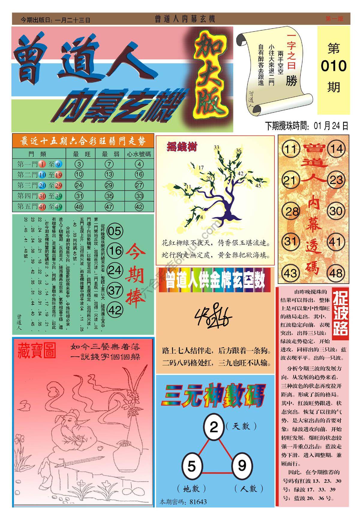 曾道人内幕玄机（加大版）