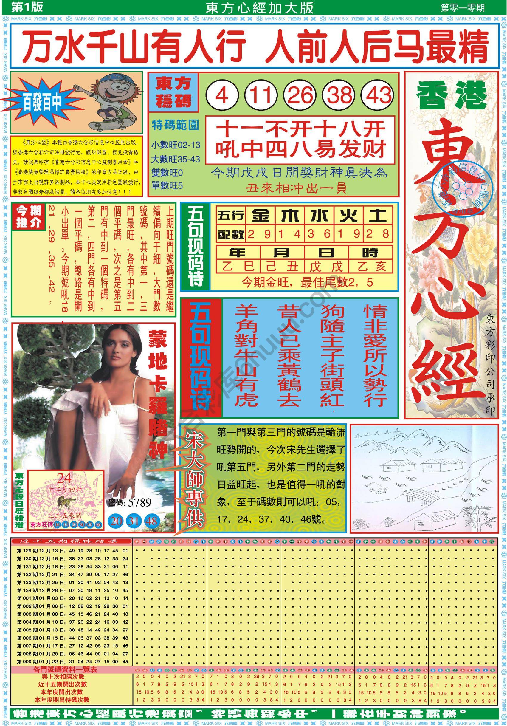 东方心经加大版