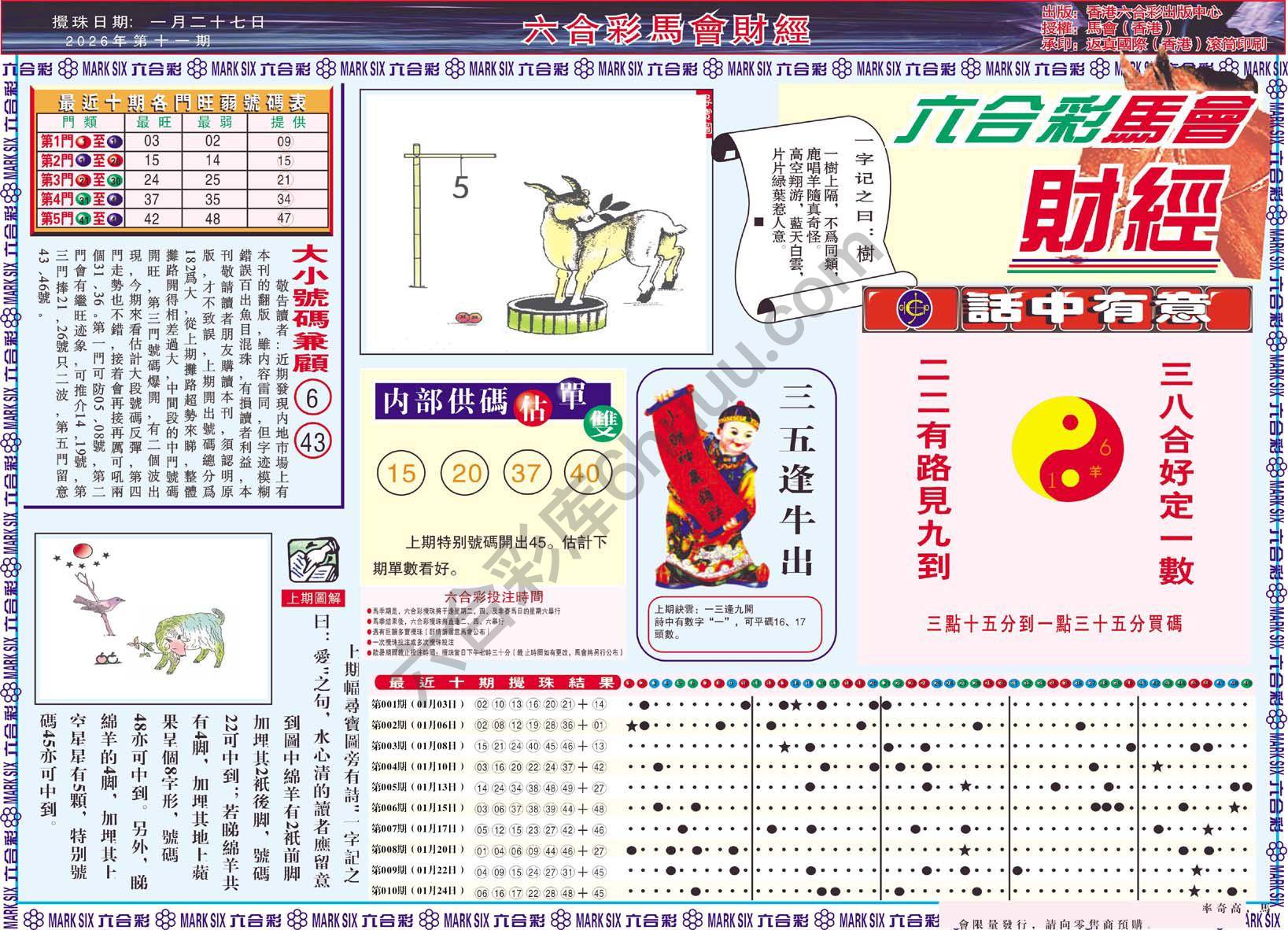 六合彩马会财经