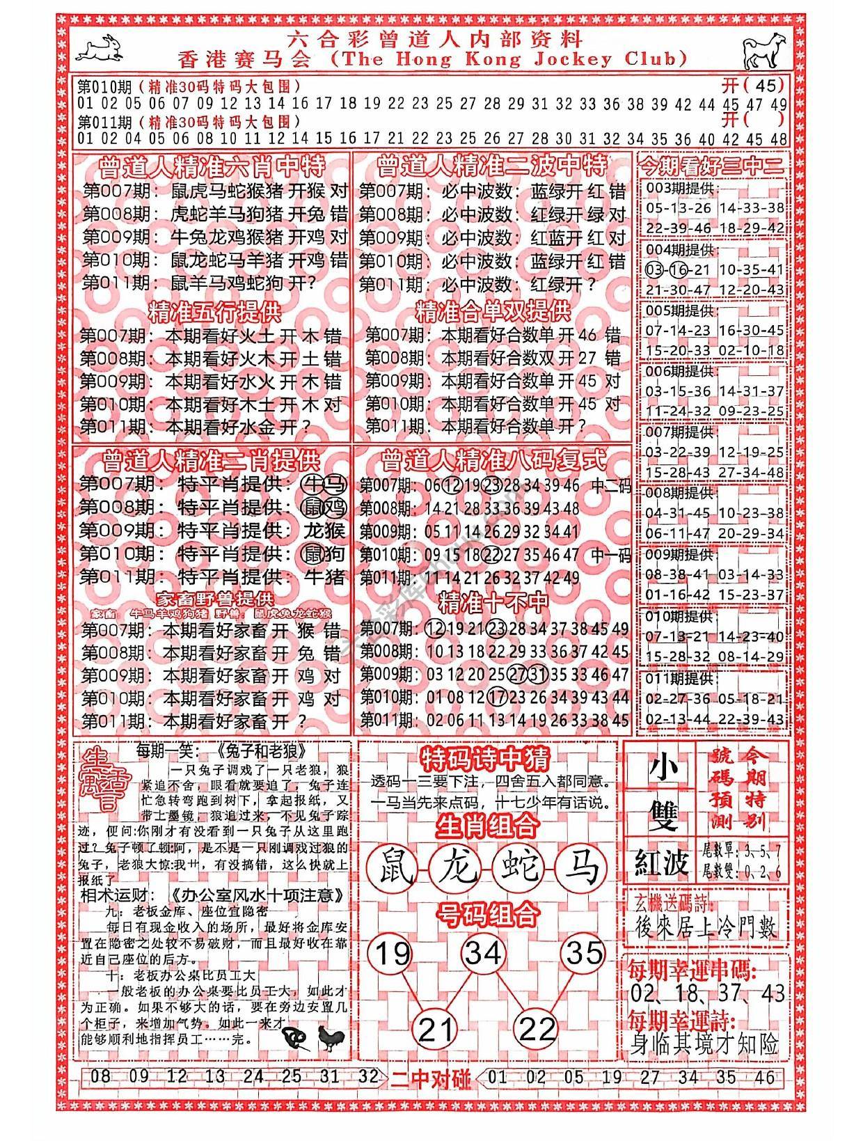 曾道人内部资料