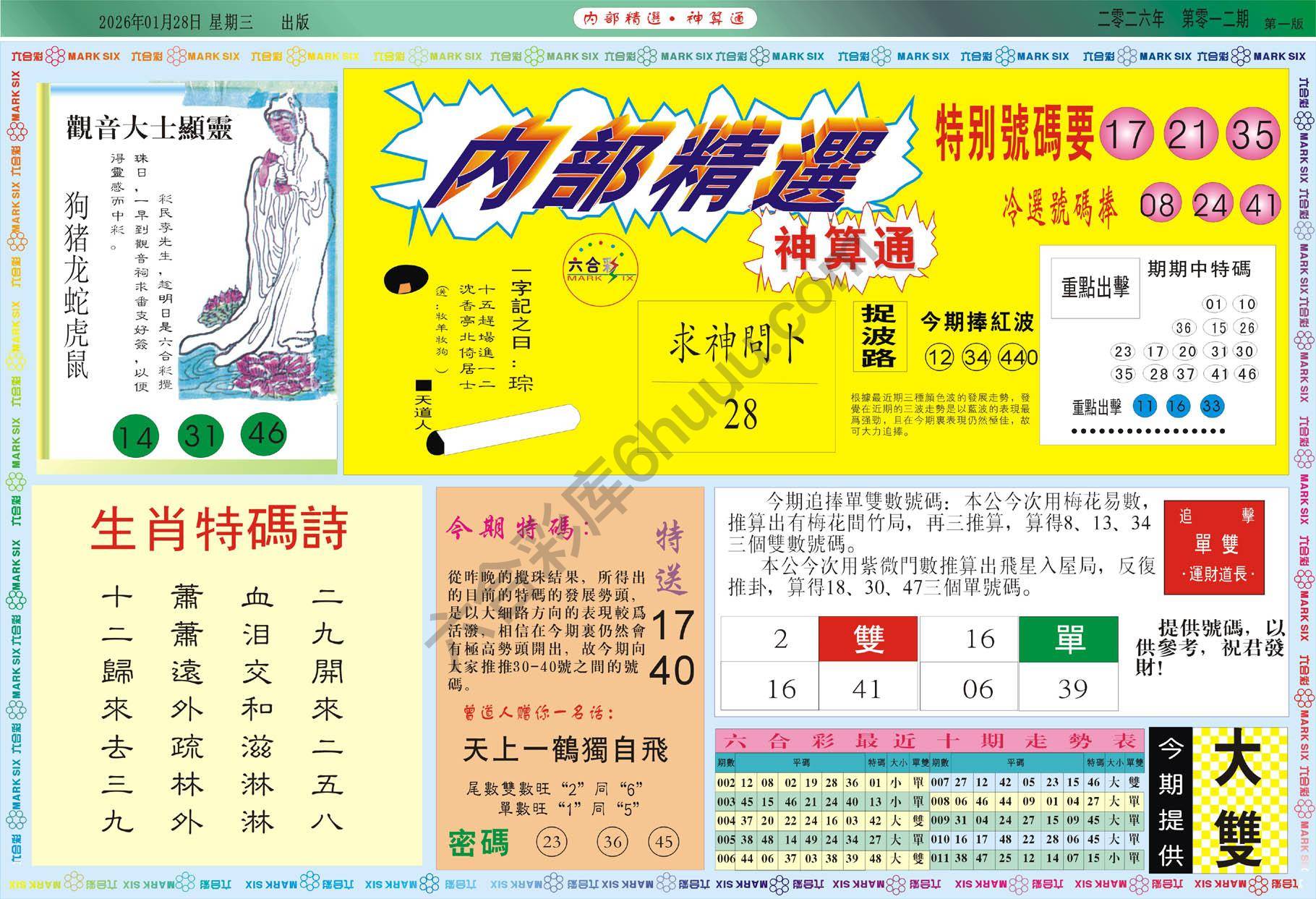 内部精选神算通