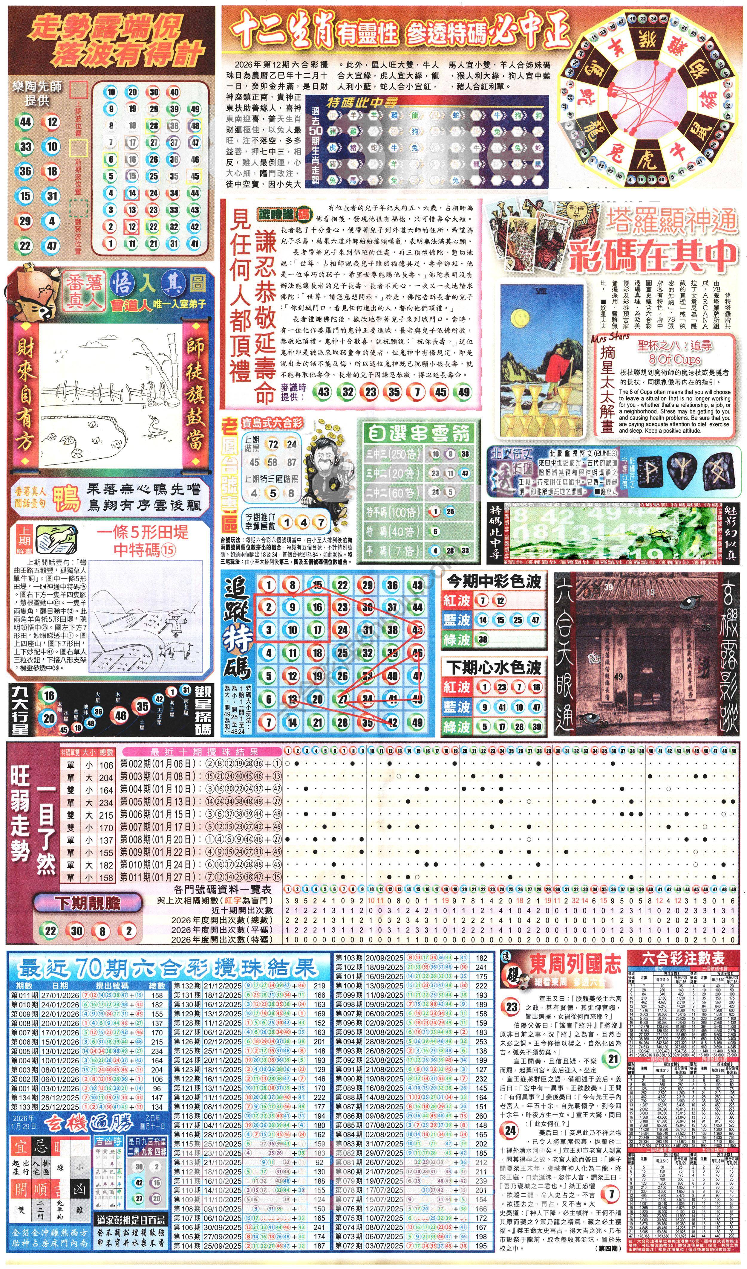 新报六合彩玄机