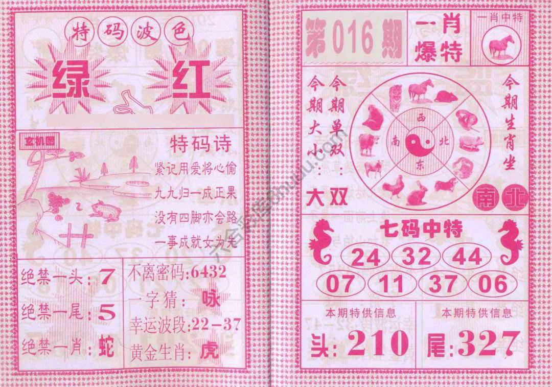 一肖爆特（新版）