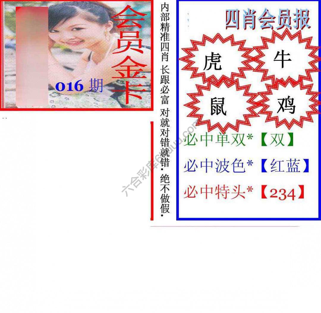 马经四肖会员报