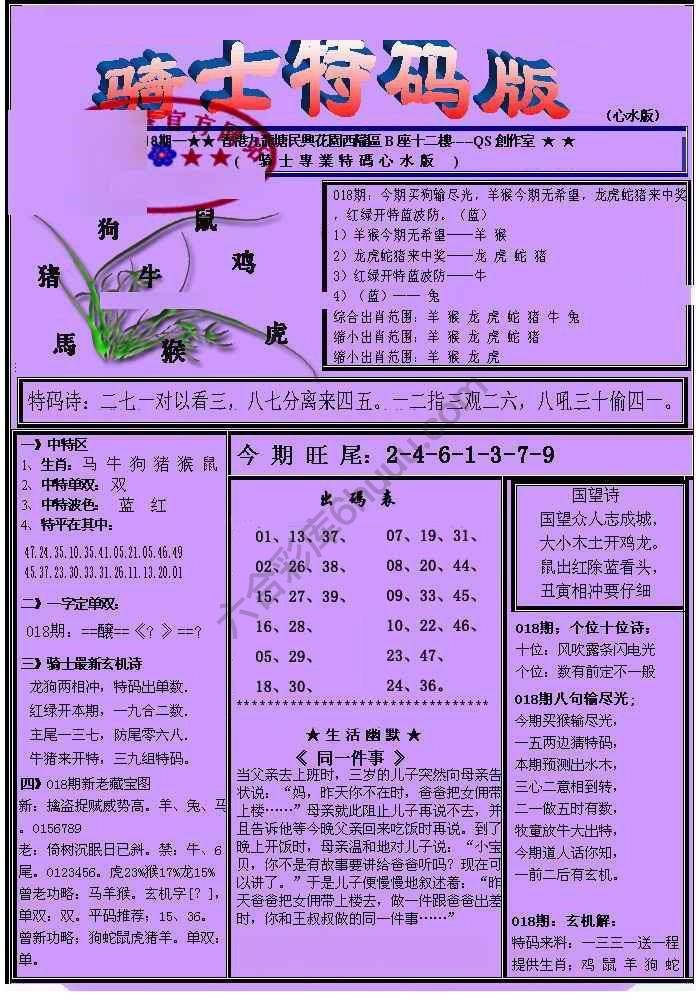 另类骑士特码版