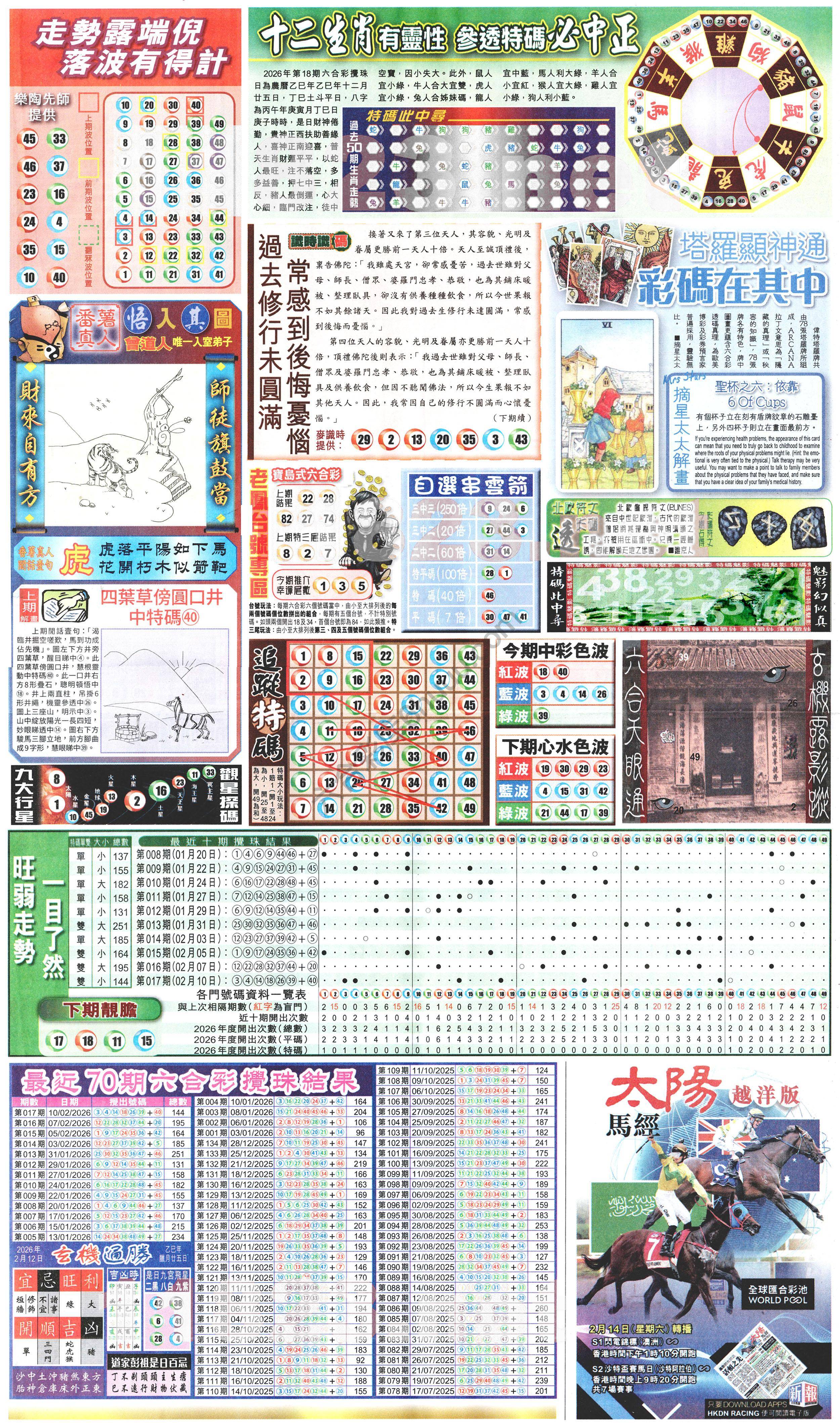 新报六合彩玄机