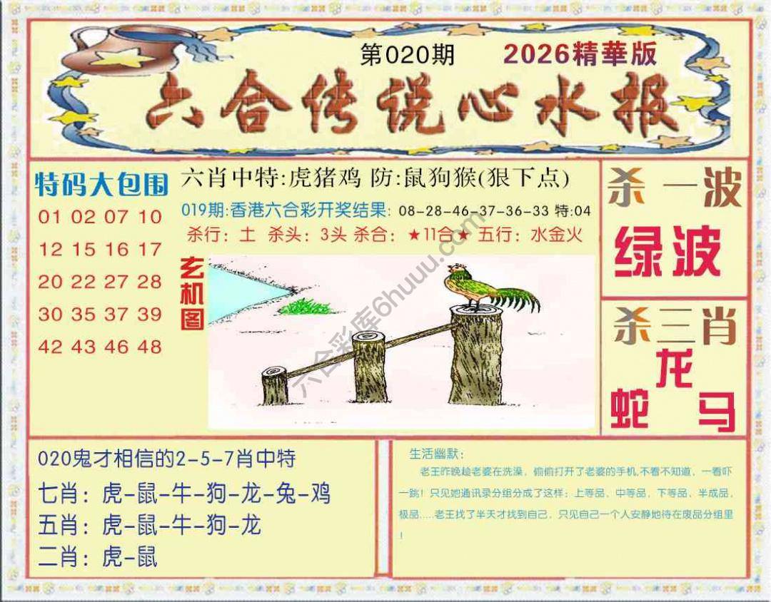 六合传说心水报