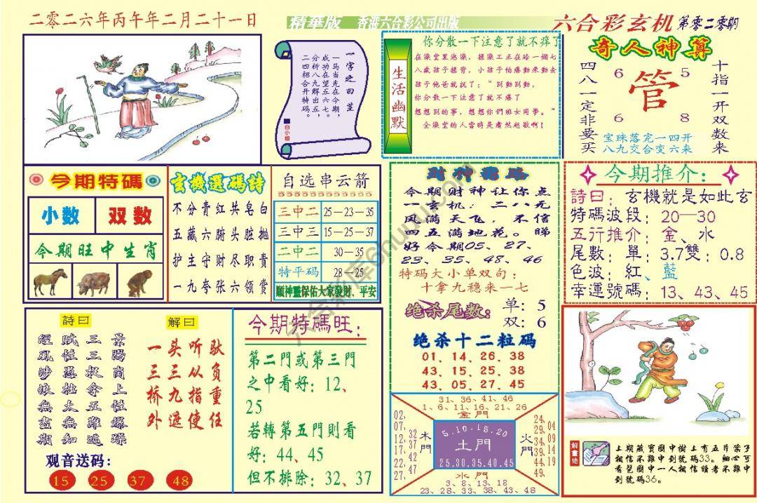 六合玄机(精华版)