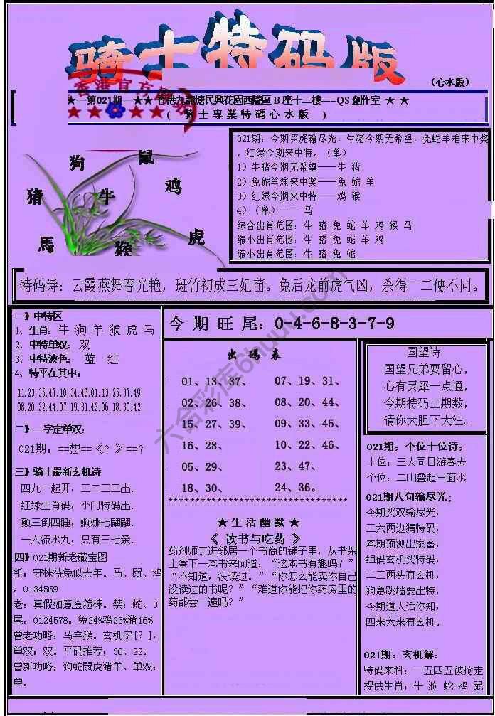 另类骑士特码版