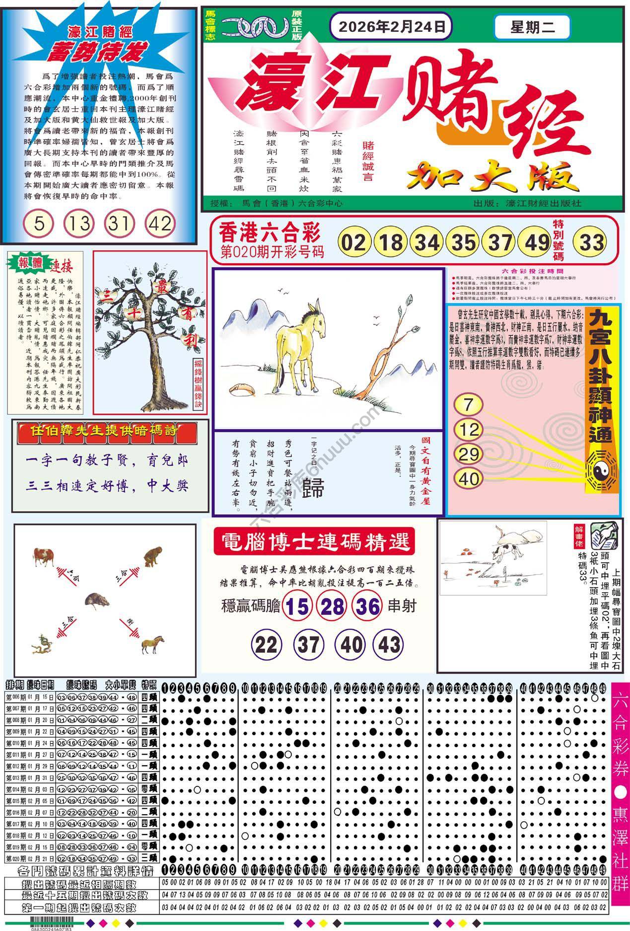 濠江赌经（加大版）