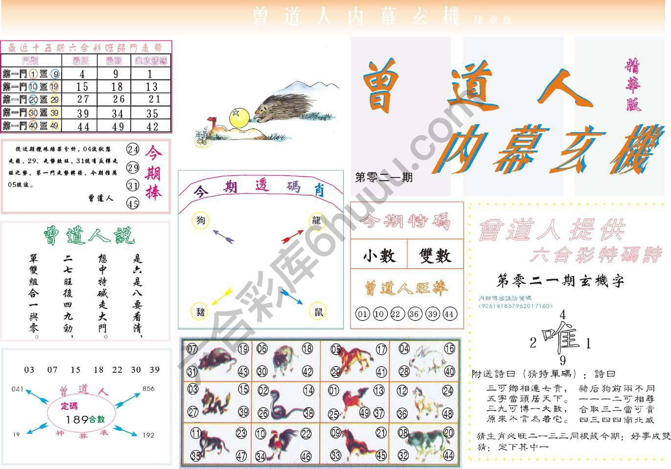 曾道人内幕玄机(精华版)