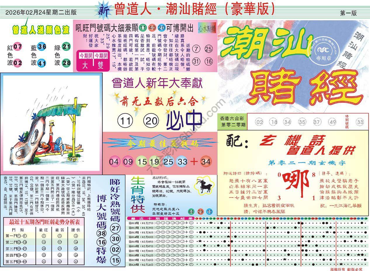 曾道人潮汕赌经(豪华版)