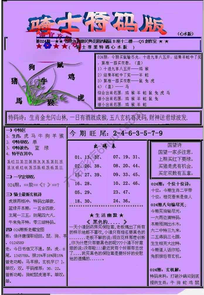 另类骑士特码版