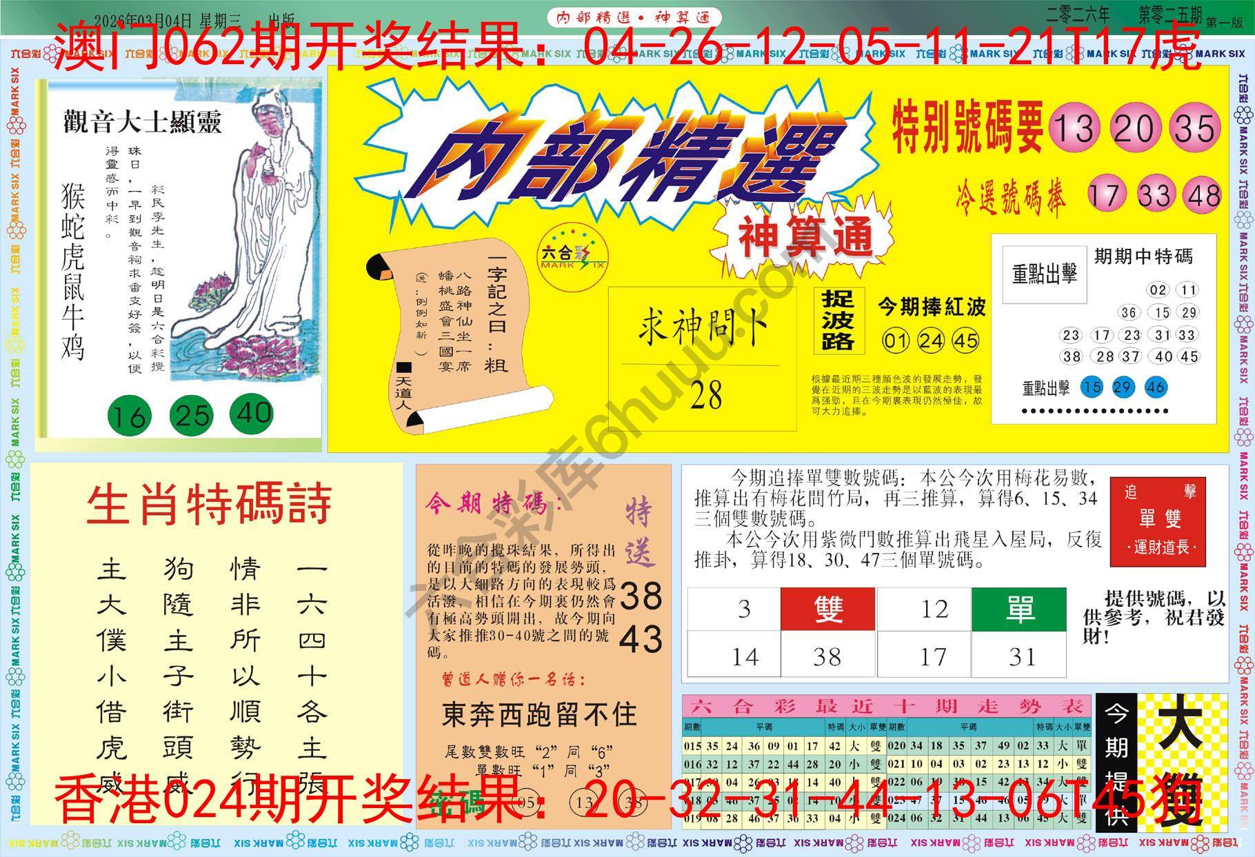 内部精选神算通