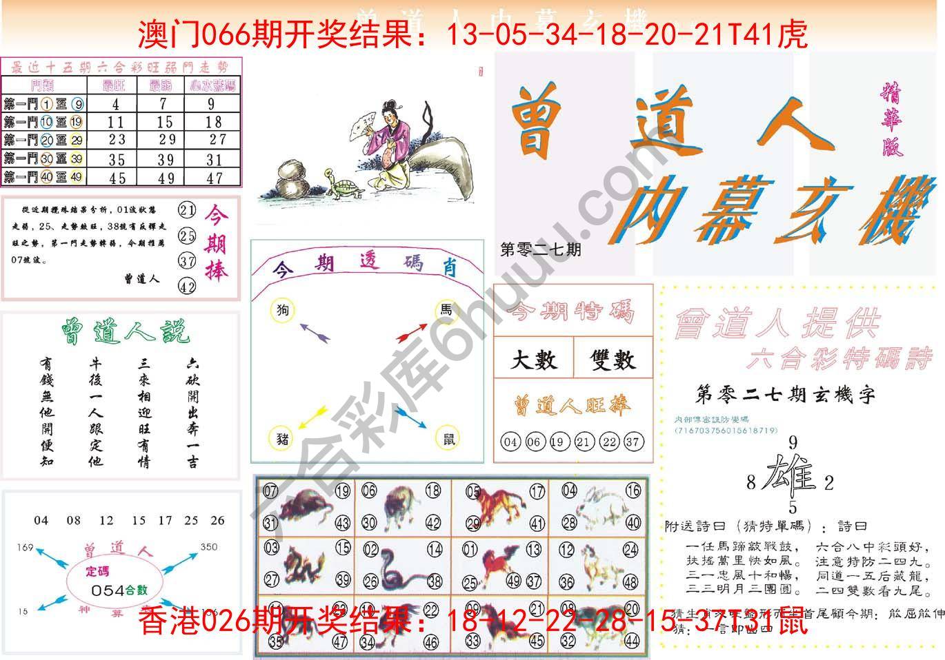 曾道人内幕玄机(精华版)