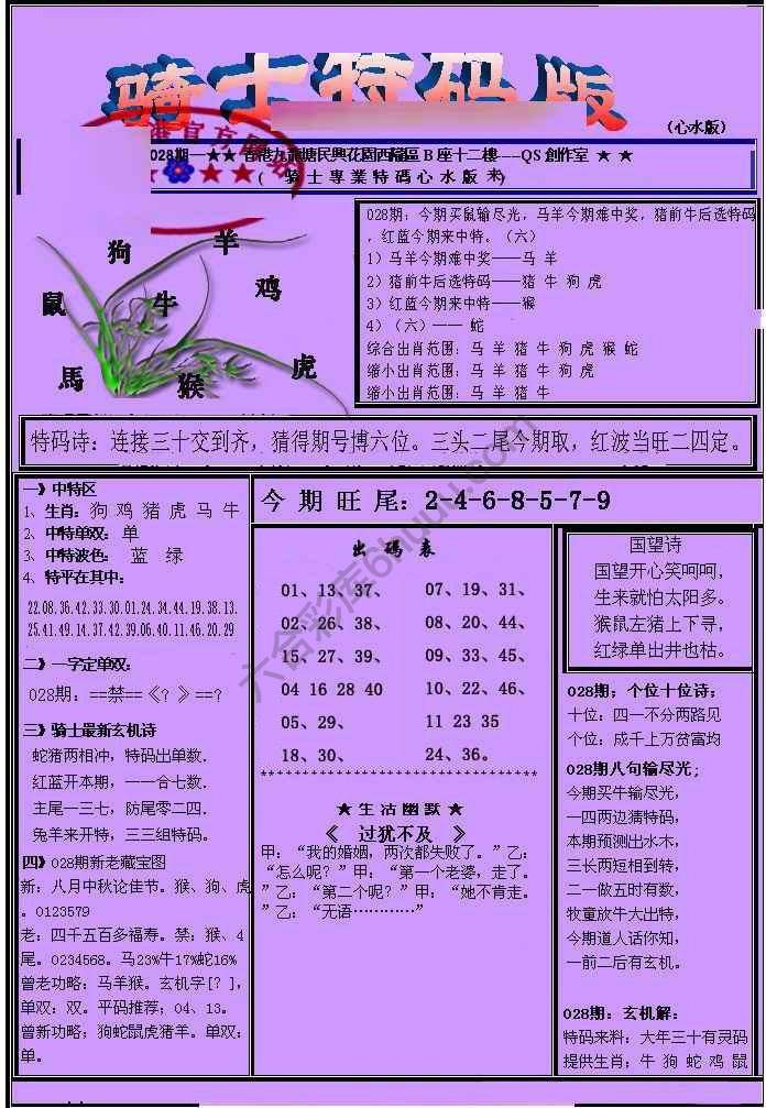 另类骑士特码版