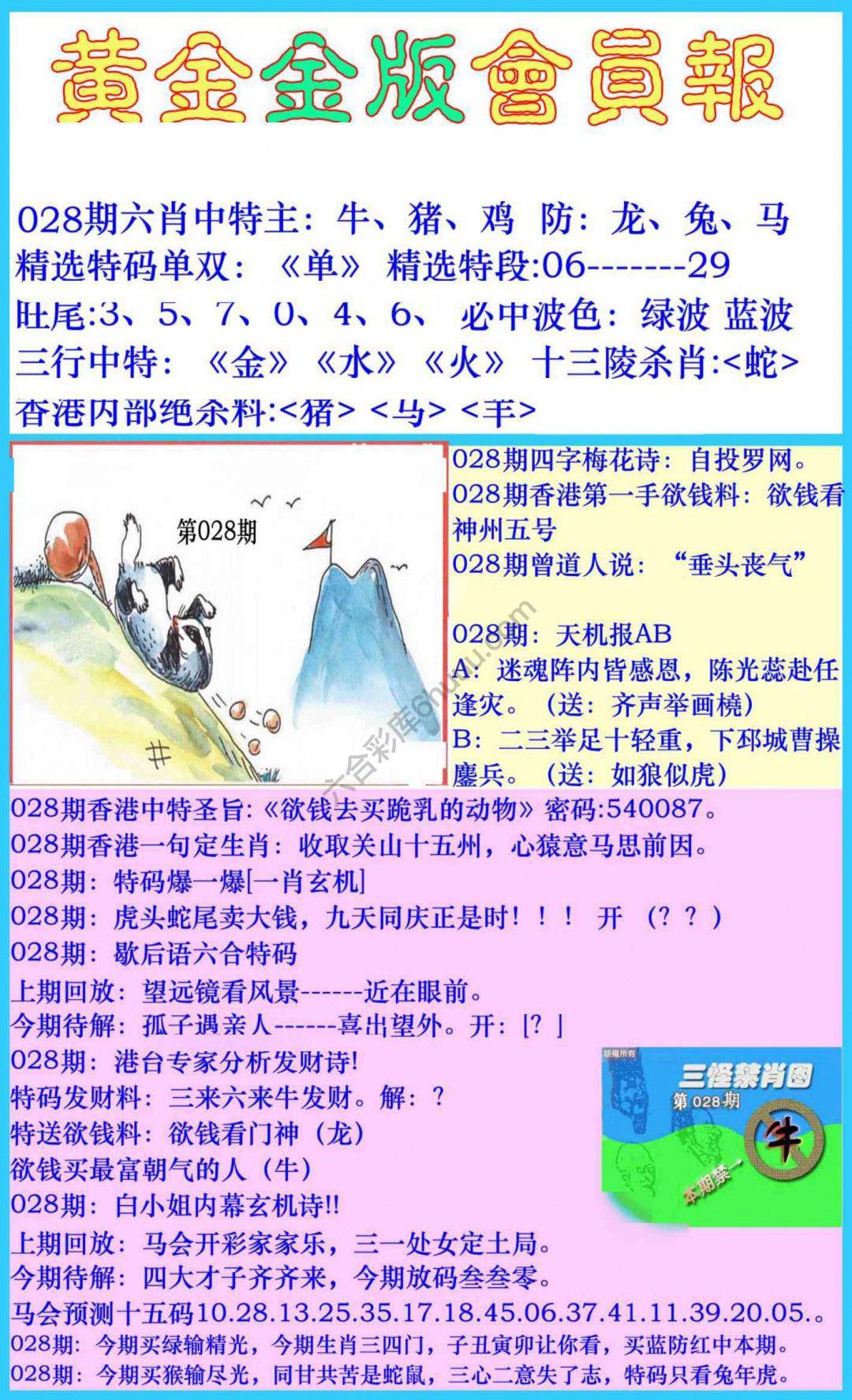 黄金金版会员报