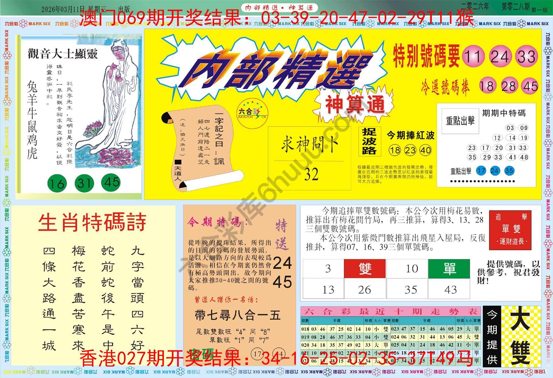 内部精选神算通