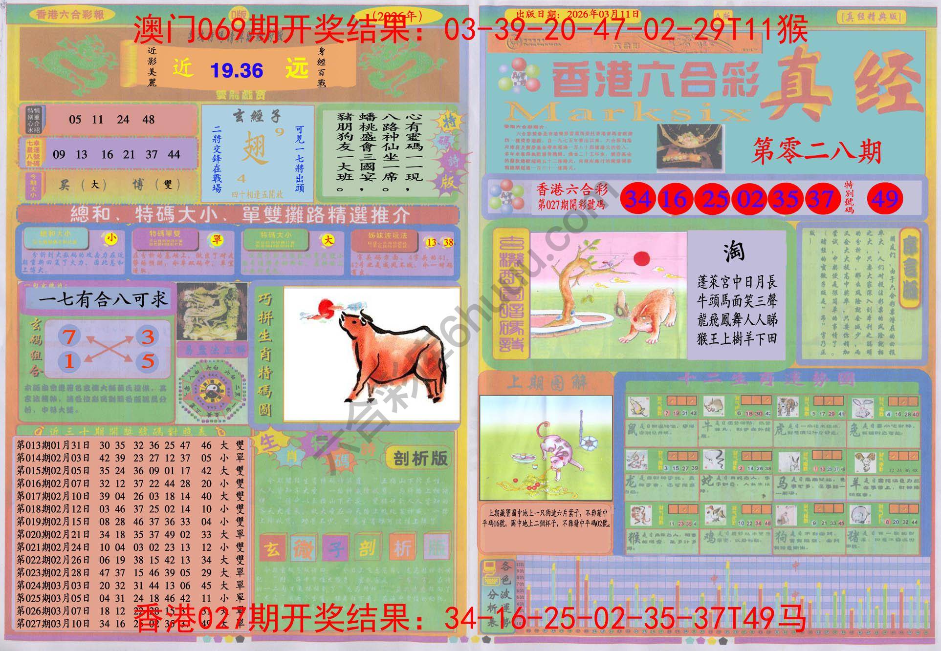 香港六合彩真经