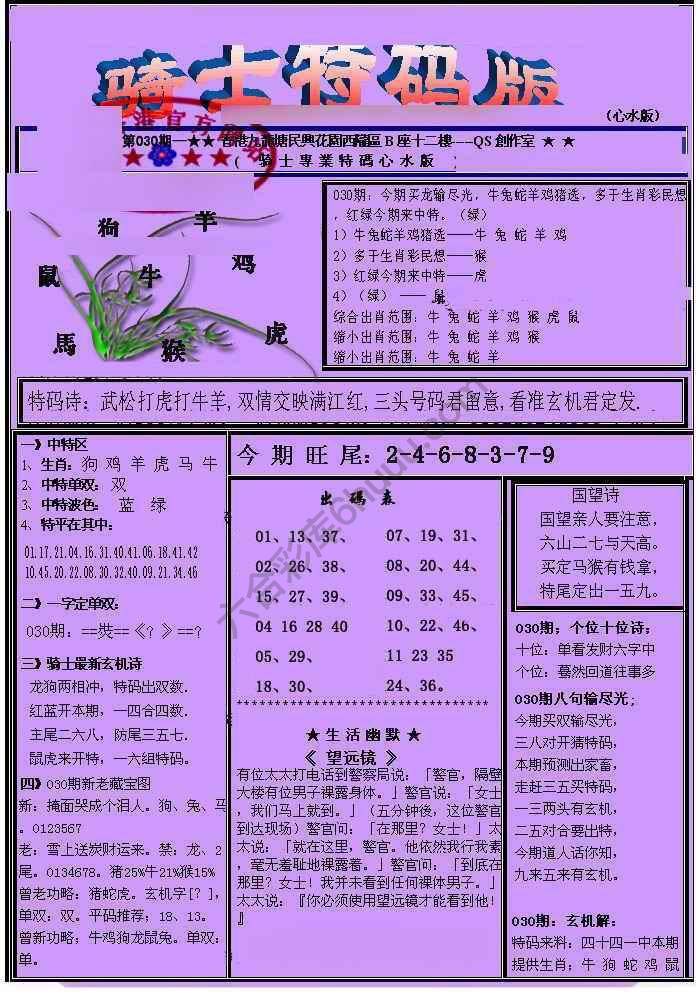 另类骑士特码版