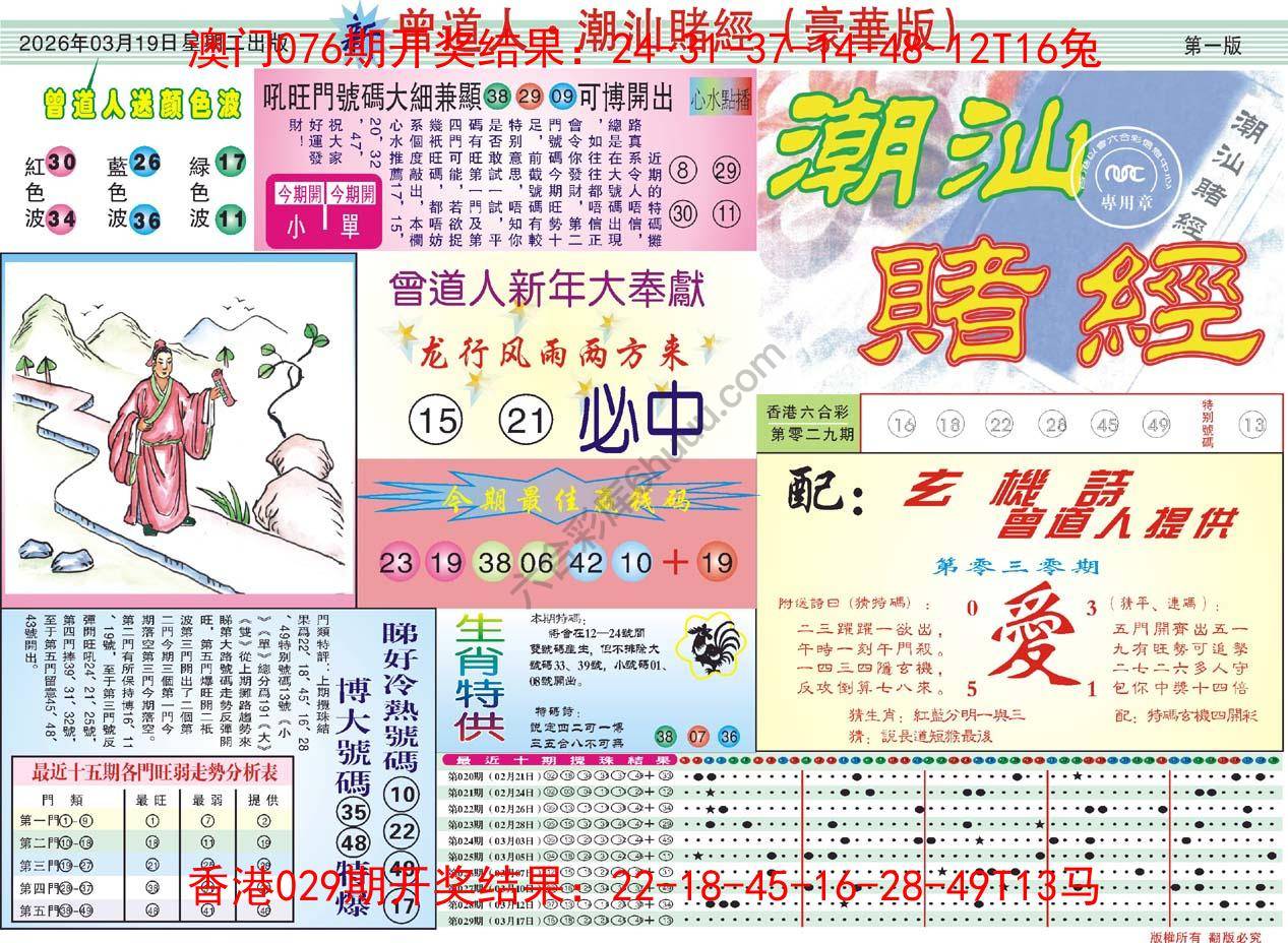 曾道人潮汕赌经(豪华版)