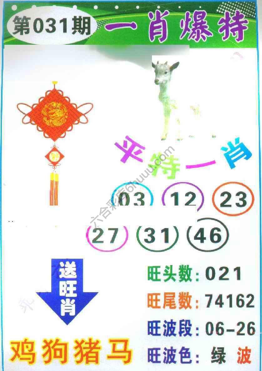 一肖爆特（新版）