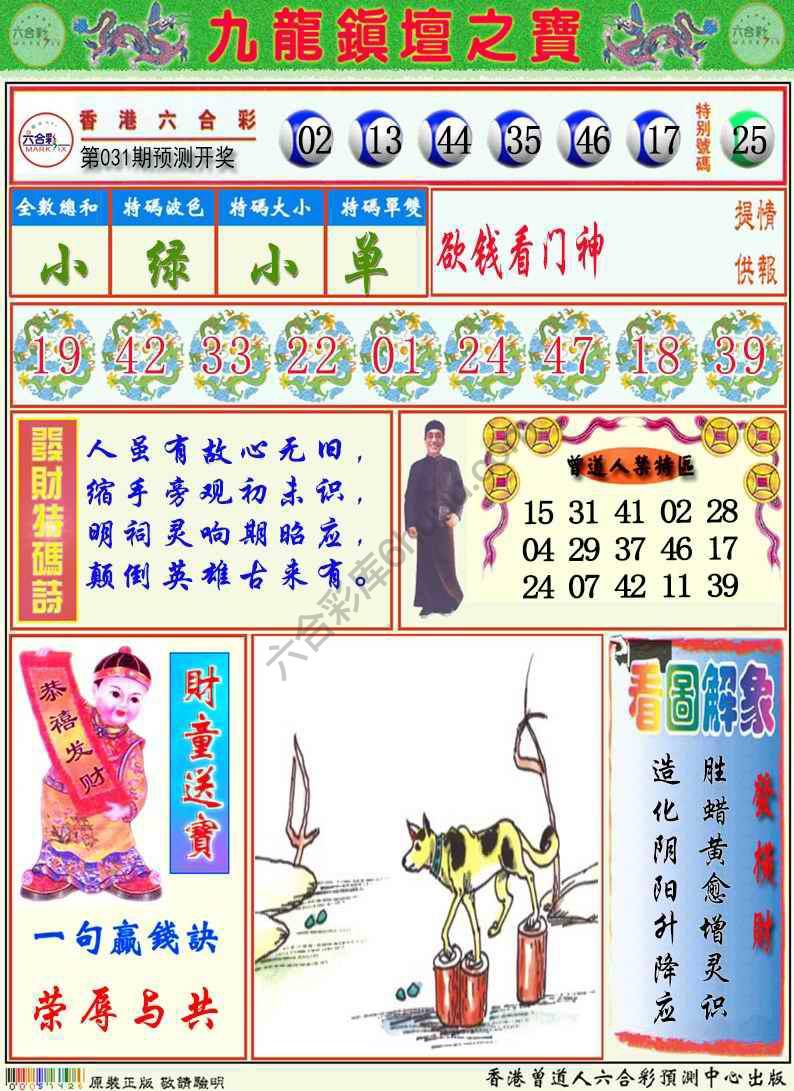 九龙挂牌解特码