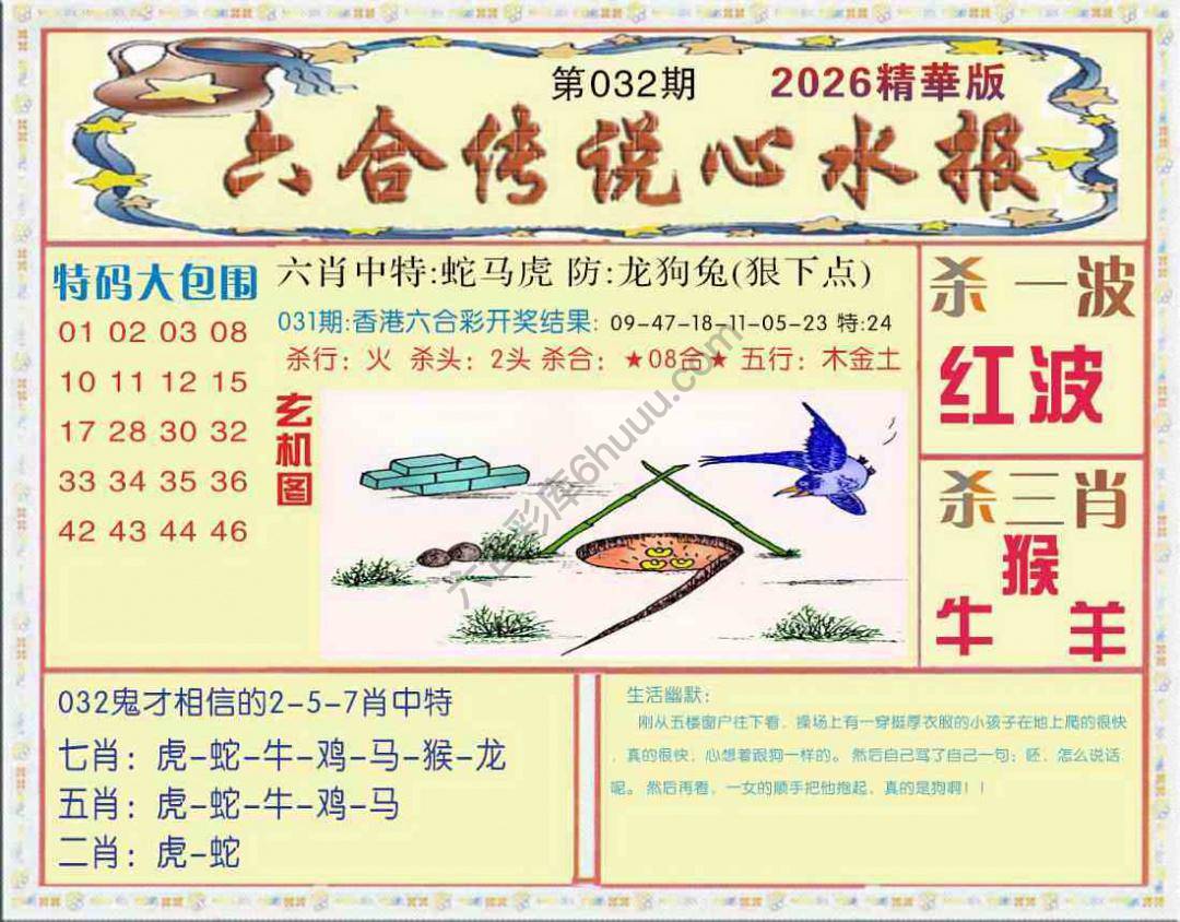 六合传说心水报