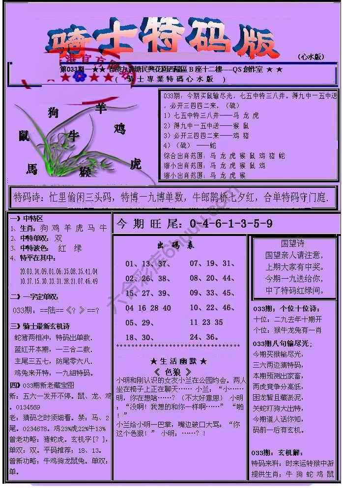 另类骑士特码版