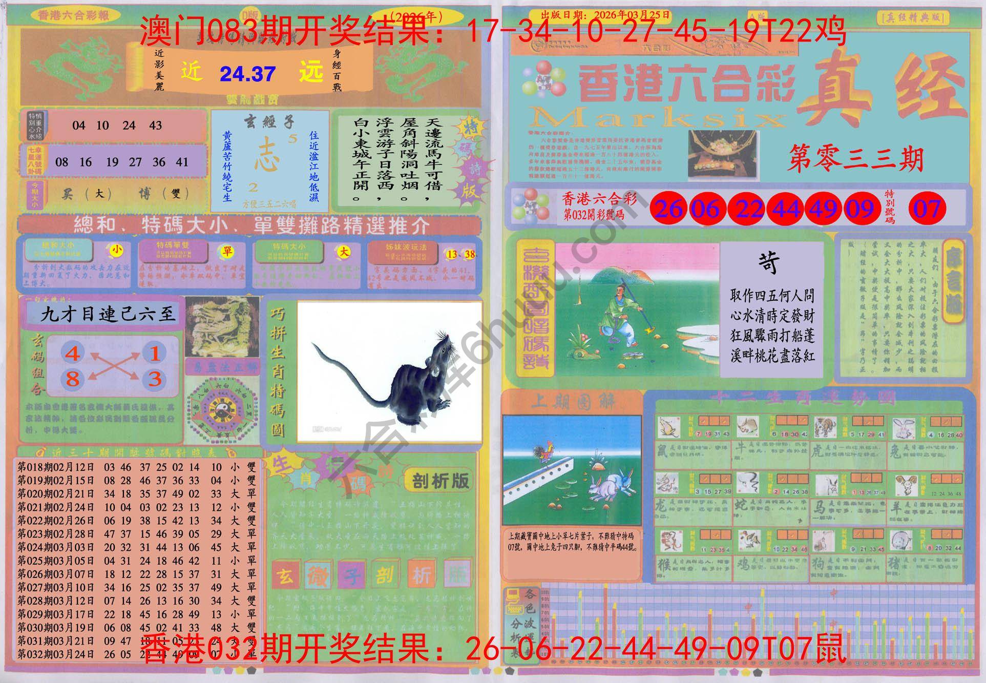 香港六合彩真经